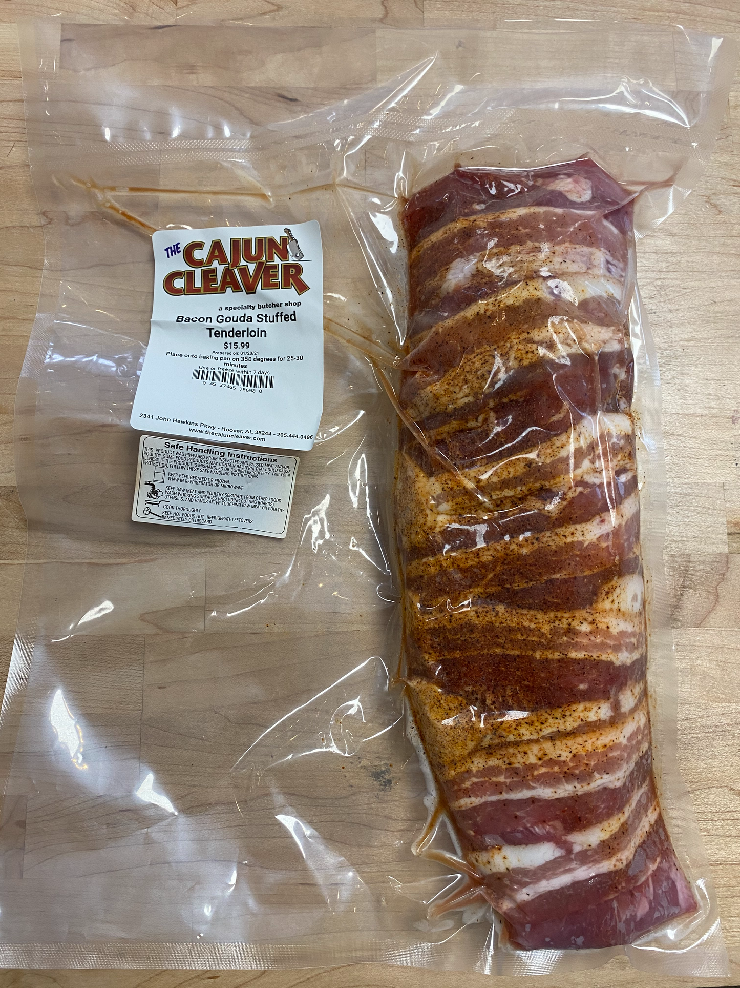 Stuffed Pork Tenderloin