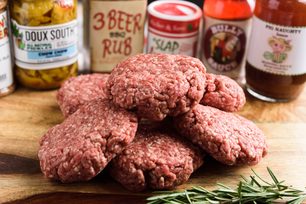 6 Steak Burgers