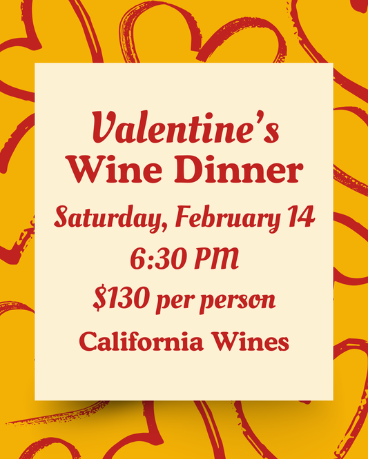 Valentine's Wine Dinner