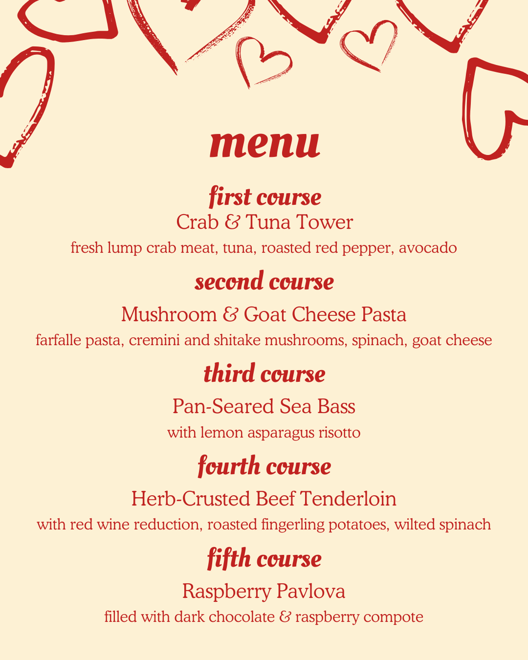 Valentine's Wine Dinner