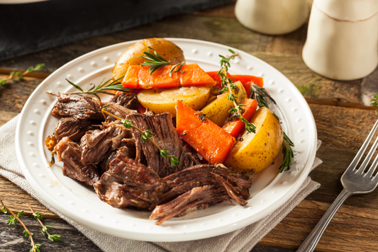 Braised Pot Roast w/Mashed Potatoes